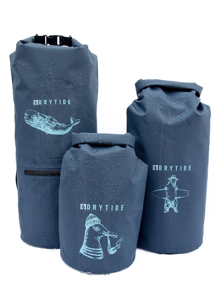 DryTide Dry Bag Pack 5L, 15L and 30L